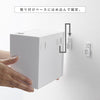 ウォール流せるトイレブラシ&替えブラシホルダー タワー tower 石こうボード壁対応.|s5