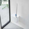 ウォール流せるトイレブラシ&替えブラシホルダー タワー tower 石こうボード壁対応.|s11