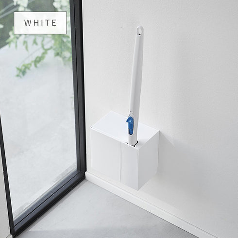 ウォール流せるトイレブラシ&替えブラシホルダー タワー 石こうボード壁対応.|s11