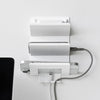 ウォールモバイル充電&収納ラック タワー 3段 石こうボード壁対応.|s11