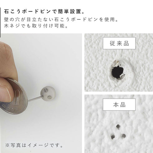 ウォールモバイル充電&収納ラック タワー 3段 石こうボード壁対応.|s4