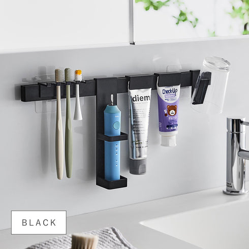 フィルムフック電動歯ブラシ&歯磨き用品収納セット タワー.|s12