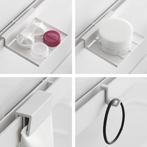 フィルムフック洗顔用品収納セット タワー.|s12