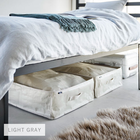 ポリエチレンシート ソファ&ベッド下収納ケース 2個組 タワー.|s10