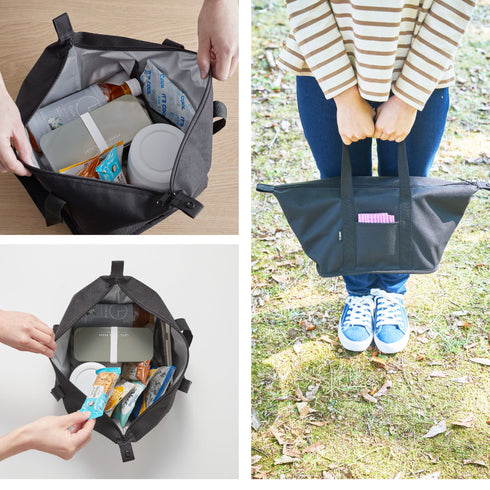 スーパー・コンビニ弁当がそのまま入る洗えるお弁当バッグ タワー.|s12