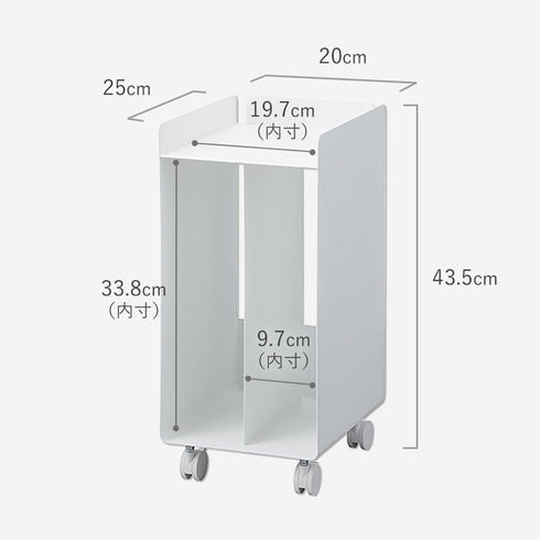 ピアノ下楽譜収納ワゴン タワー tower.|s13