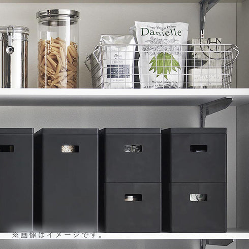 蓋付き収納ボックスワゴン用追加ボックス タワー S.|s15