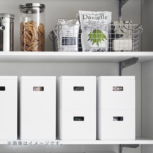 蓋付き収納ボックスワゴン用追加ボックス タワー S.|s12