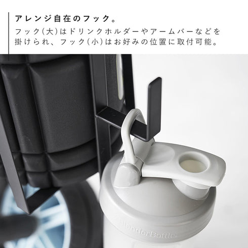 キャスター付きフィットネスグッズ収納ラック タワー.|s8