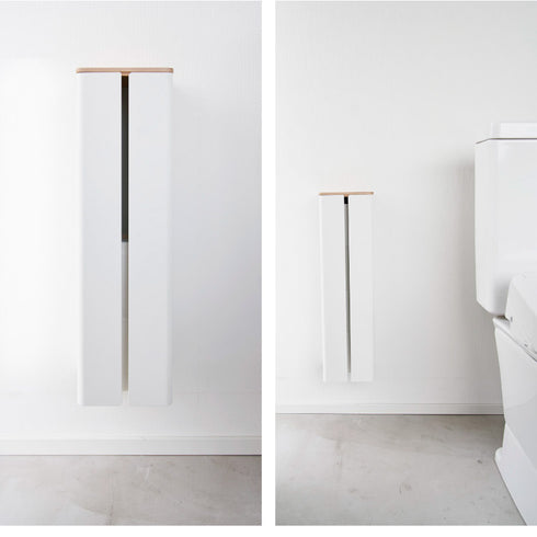 石こうボード壁対応隠せるトイレットペーパー タワー.|s9