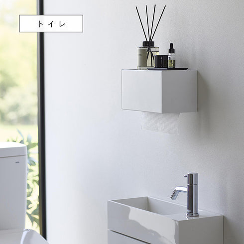 石こうボード壁対応トレー付きペーパータオルディスペンサー タワー.|s5