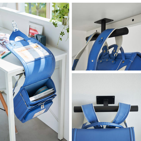 デスク下ランドセル&リュックハンガー タワー.|s11