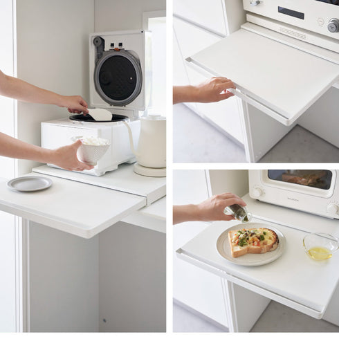 キッチン家電下スライドテーブル タワー.|s8