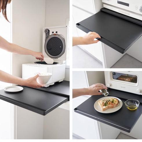 キッチン家電下スライドテーブル タワー.|s11