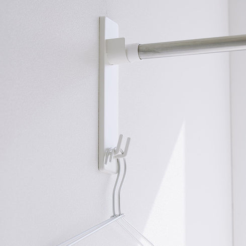 石こうボード壁対応物干し竿ホルダー タワー 2個組.|s12