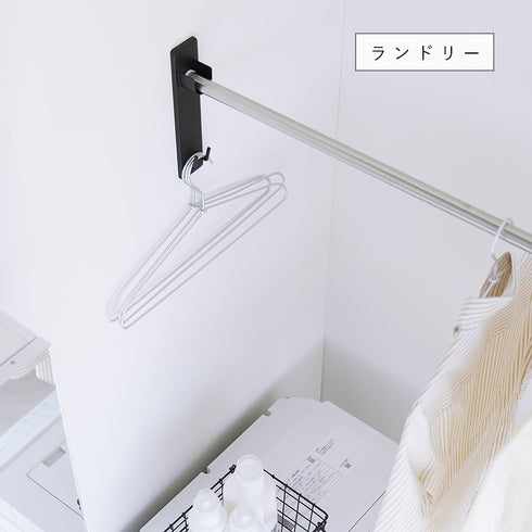 石こうボード壁対応物干し竿ホルダー タワー 2個組.|s7