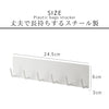 マグネットキッチンツールフック プレート ホワイト.|s4