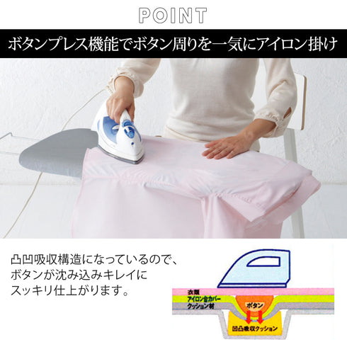 スタンド式スッキリプレス アルミコート.|s4