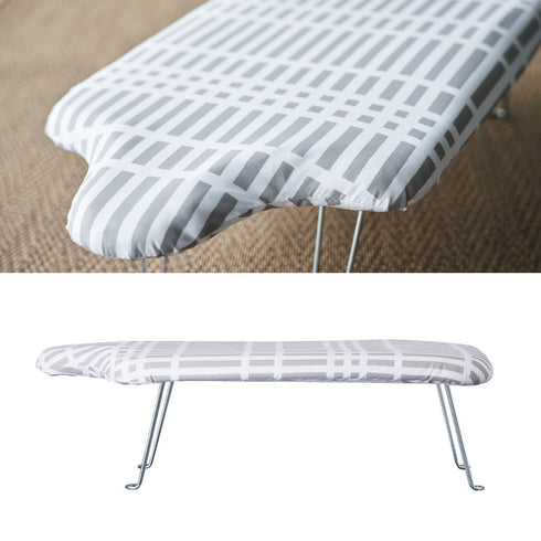 北欧風 暮らしの定番 軽量人体型アイロン台 チェックグレー.|s7