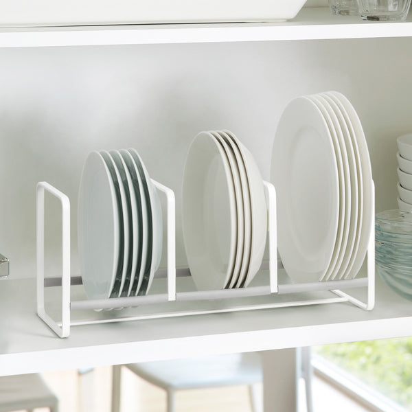 ディッシュラック プレート ワイド S ホワイト.|m2
