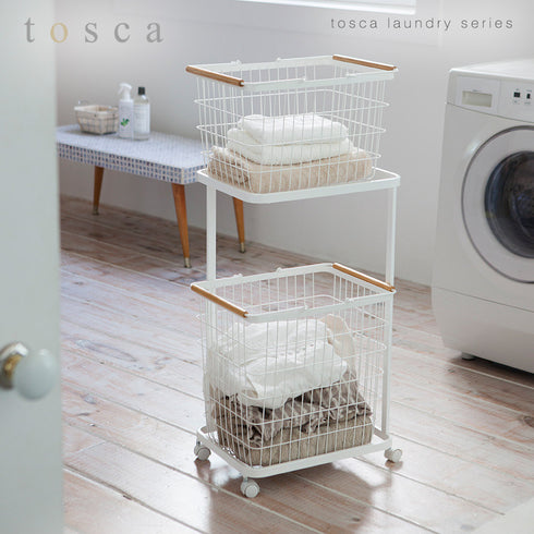 ランドリーワゴン+バスケット トスカ.|s1