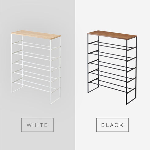 天板付きシューズラック タワー 6段 タワー.|s12