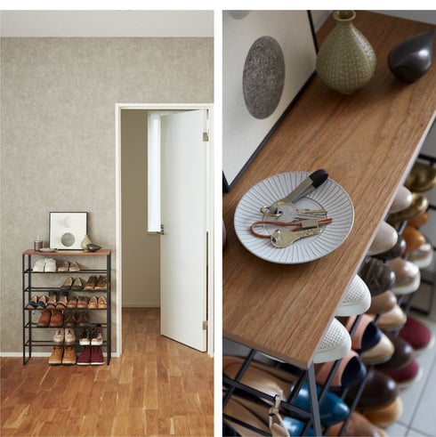 天板付きシューズラック タワー 6段 タワー.|s10