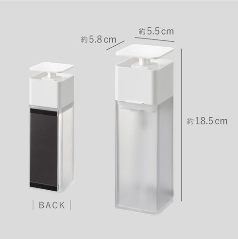 片手で出せるマグネットディスペンサー プレート ホワイト.|s10