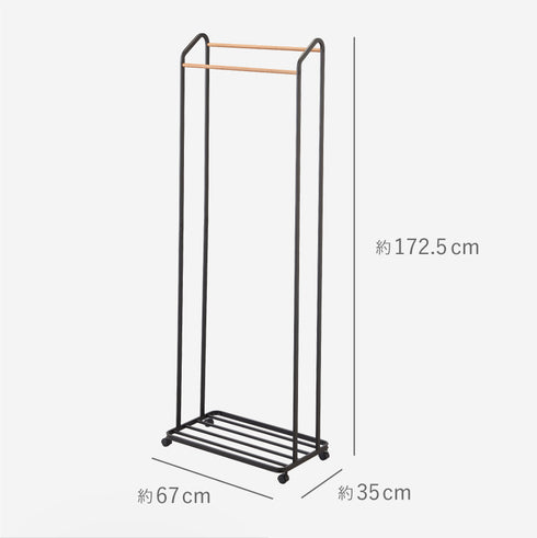 ハンガーラック キャスター付き タワー.|s10