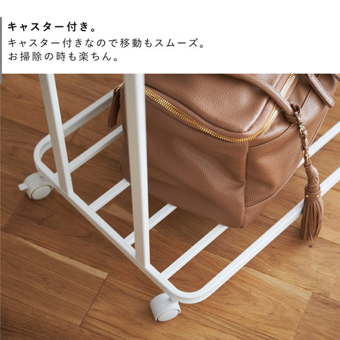 ハンガーラック キャスター付き タワー.|s5