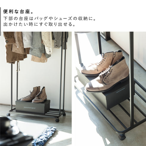 ハンガーラック キャスター付き タワー.|s4
