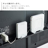 テレビ裏ラック スマート ワイド100 ブラック.|s4