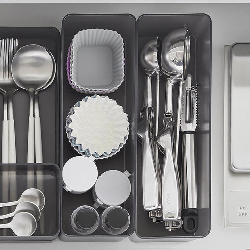 縦横重ねられる引き出し整理収納ケース タワー 深型 2個組.|s13