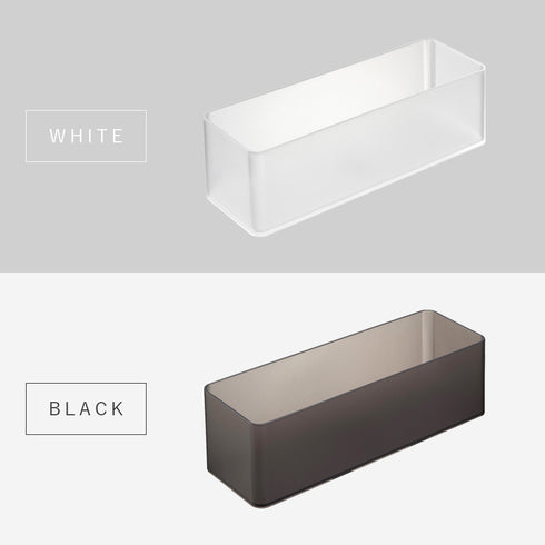 縦横重ねられる引き出し整理収納ケース タワー 深型 2個組.|s15