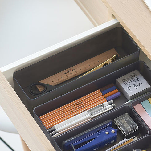 縦横重ねられる引き出し整理収納ケース タワー 深型 2個組.|s12