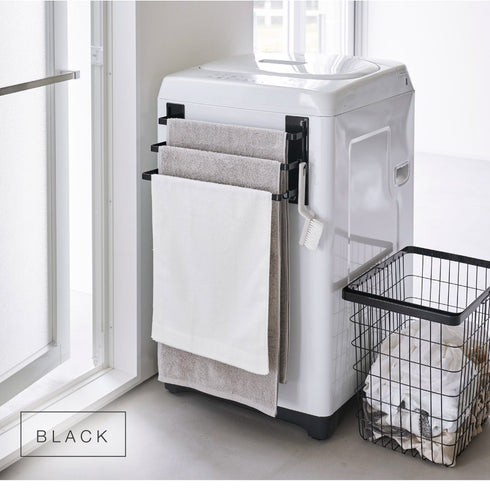 洗濯機前マグネットタオルハンガー タワー 3連.|s10