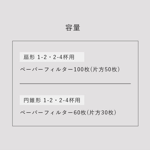 コーヒーペーパーフィルターケース トスカ.|s7
