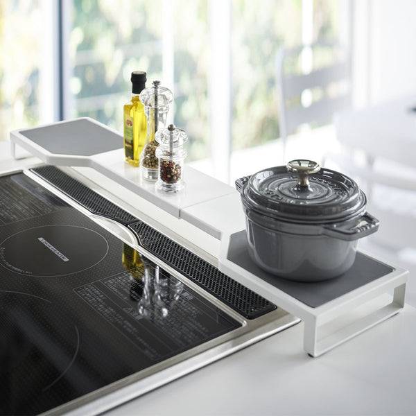 伸縮コンロ奥ラック プレート.|m2