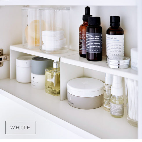 洗面鏡中収納ラック タワー 2個組.|s7