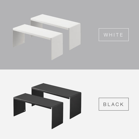 洗面鏡中収納ラック タワー 2個組.|s14