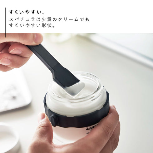 収納バンド付き美容クリームスパチュラ タワー.|s4