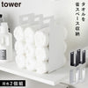連結タオル収納ラック タワー 2個組.|m2