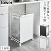 目隠し分別ダストワゴン 2分別 タワー tower.|m2