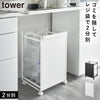 目隠し分別ダストワゴン 2分別 タワー.|m2