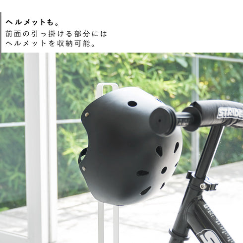 ペダルなし自転車&ヘルメットスタンド タワー.|s4