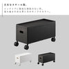 蓋付き収納ボックスワゴン タワー S.|s2