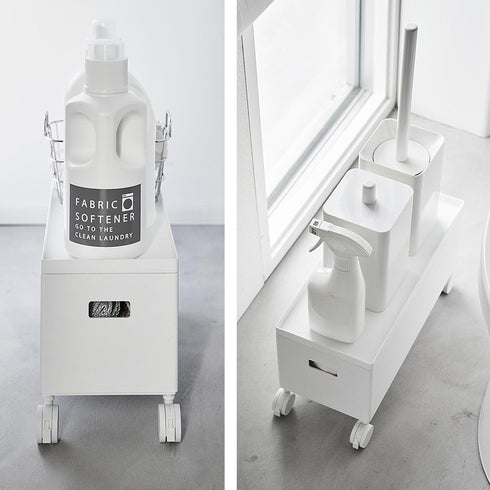 蓋付き収納ボックスワゴン タワー S.|s15