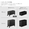 蓋付き収納ボックスワゴン タワー tower S.|s9