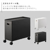 蓋付き収納ボックスワゴン タワー L.|s2
