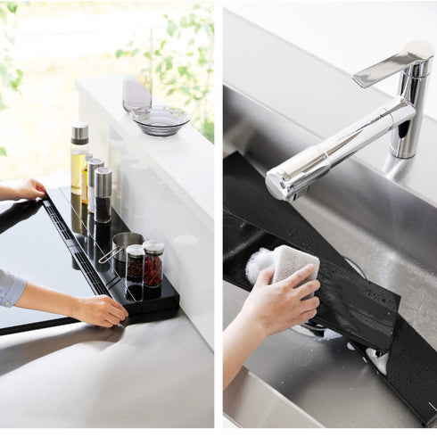 奥行伸縮排気口カバー タワー 60cmコンロ用.|s12